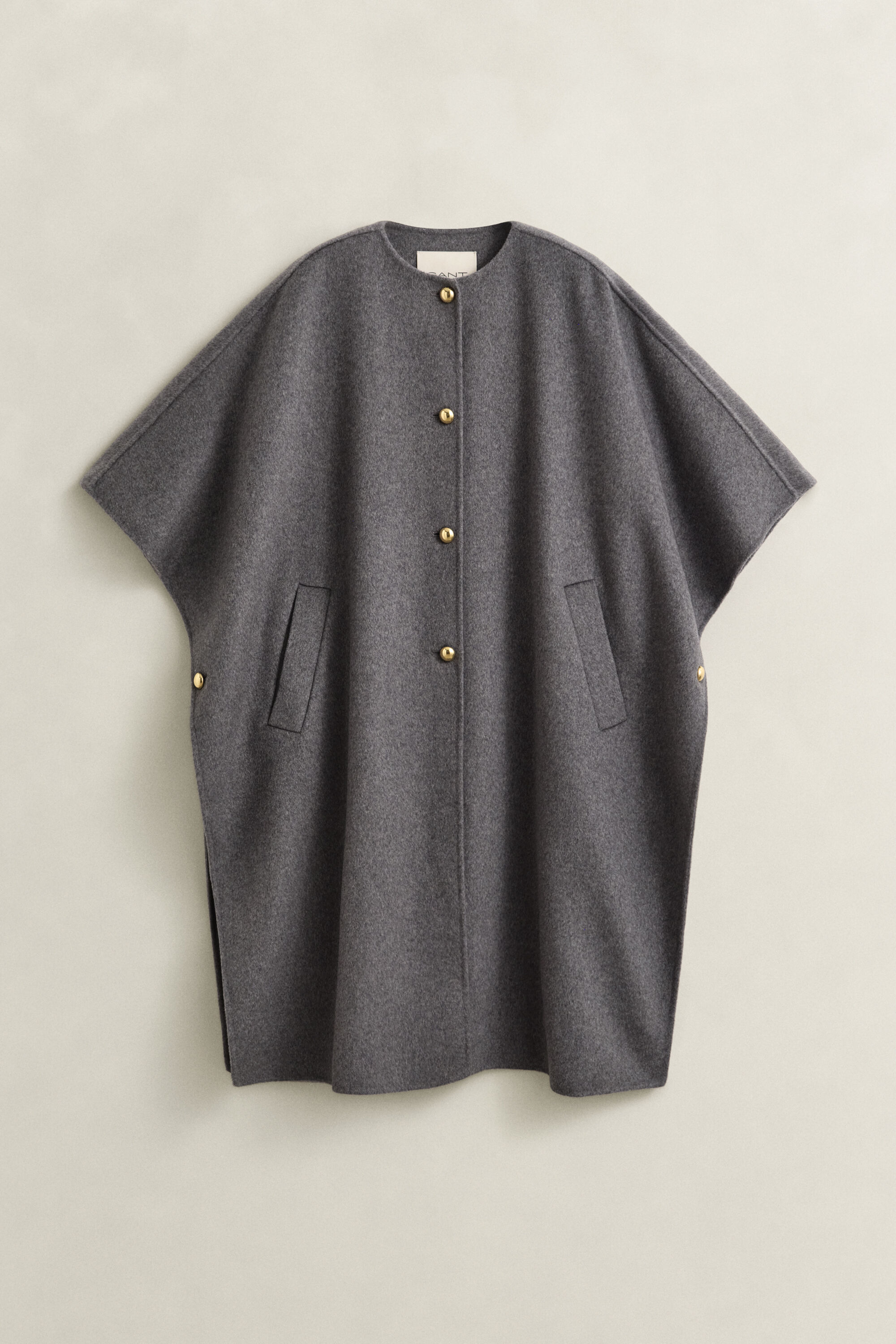 Manteau-cape cousu main