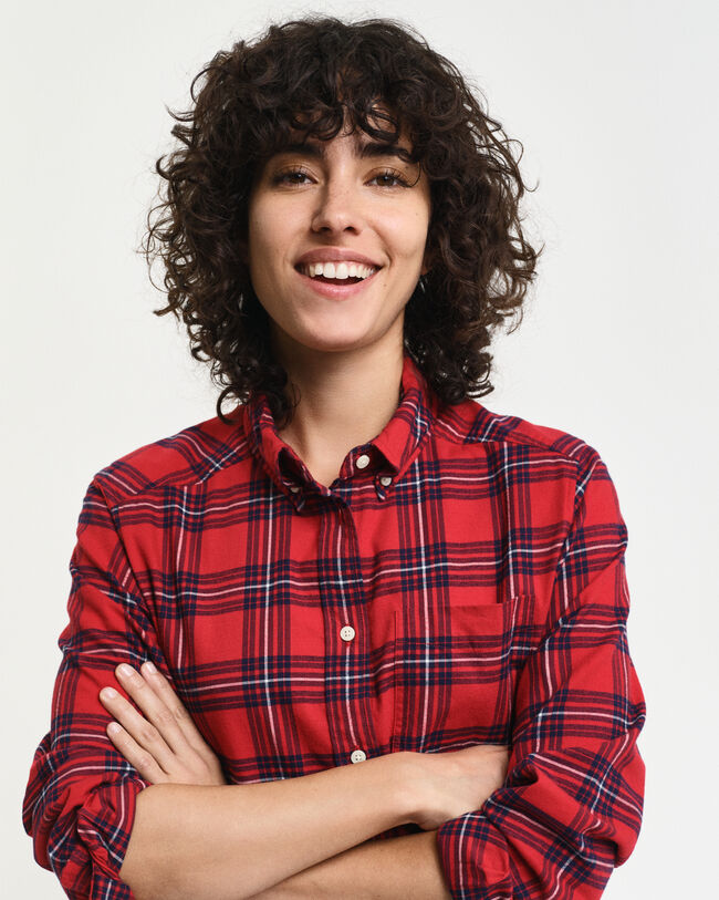 Regular Fit geruit flanellen hemd