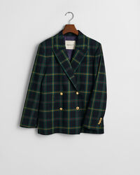 Veste blazer de costume regular fit à carreaux