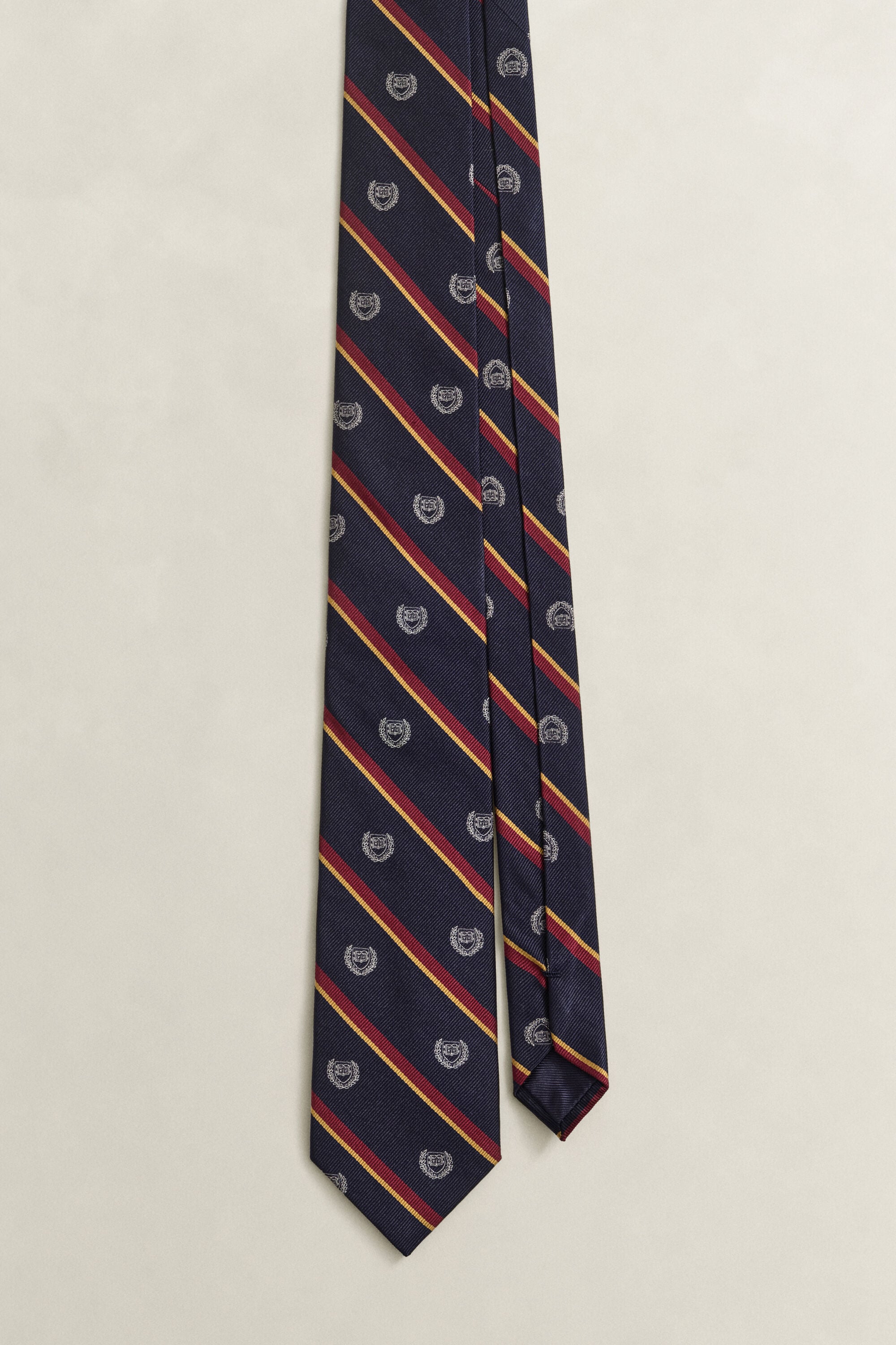 Cravate avec blason Gant x Yale
