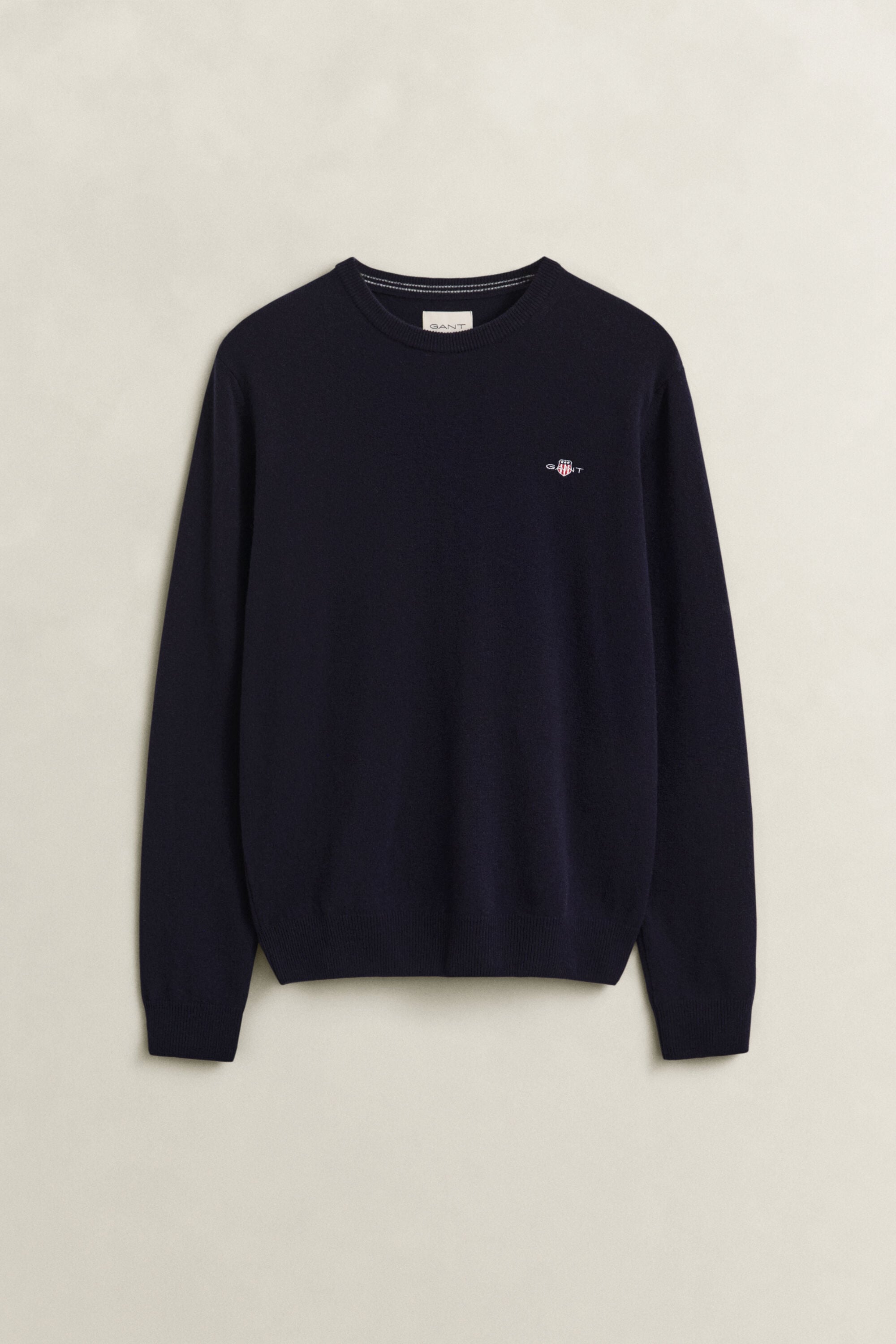 Pull col rond en laine d’agneau