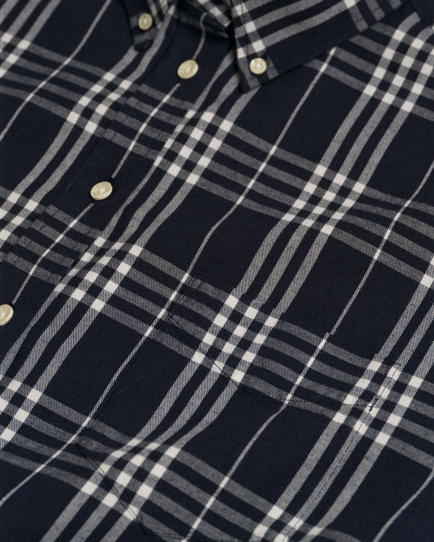 Chemise relaxed fit en flanelle à carreaux