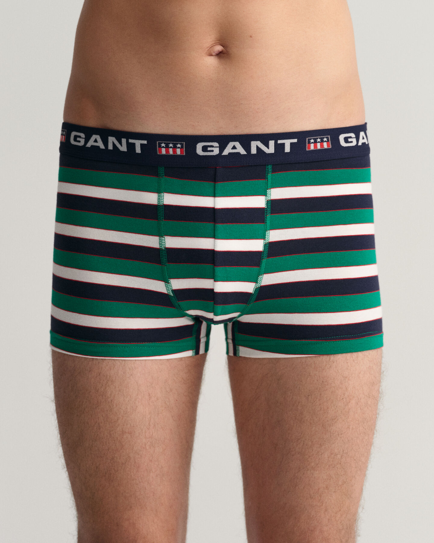 Set van drie gestreepte Retro Shield-boxershorts