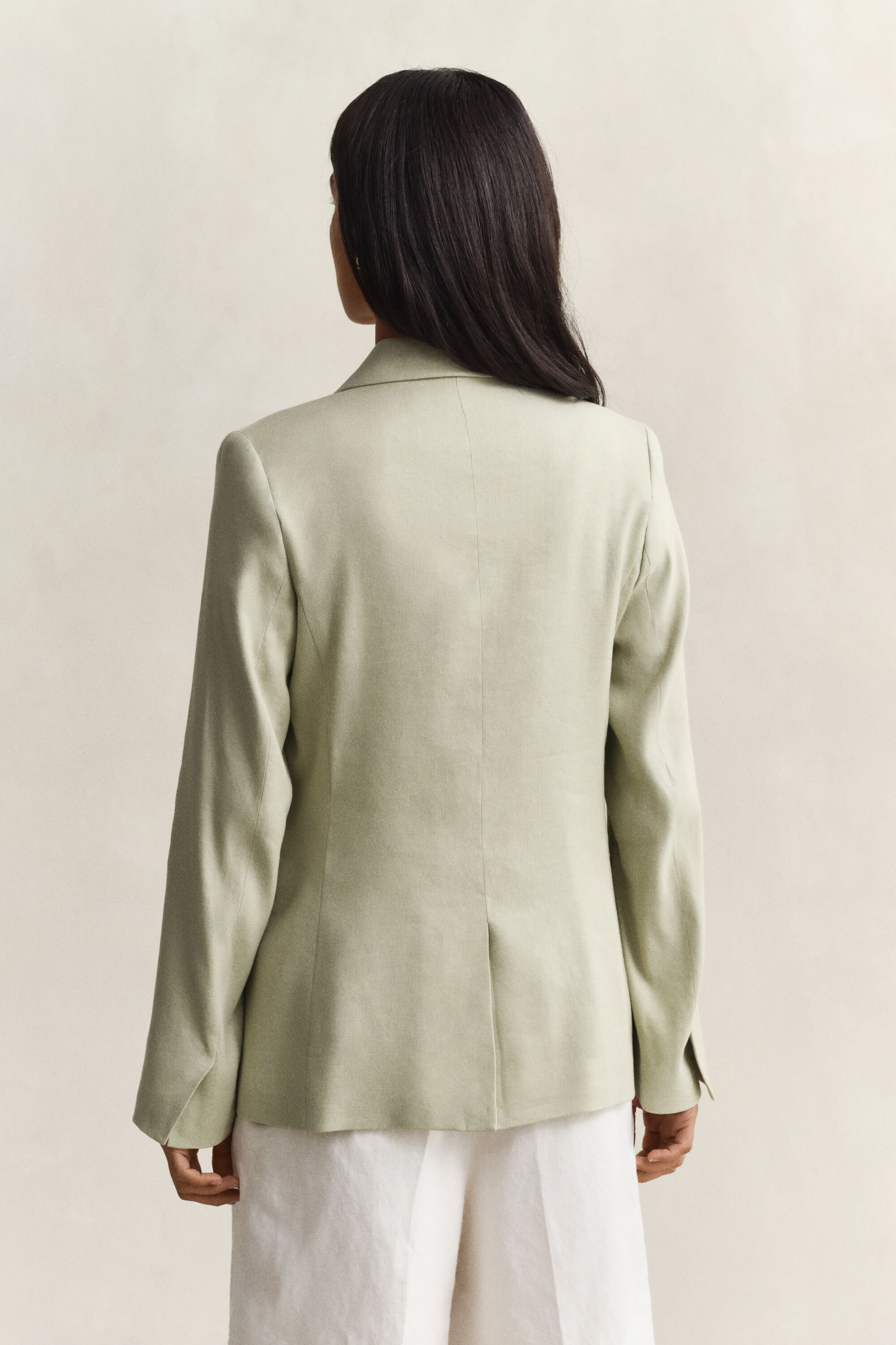 Veste blazer en lin stretch