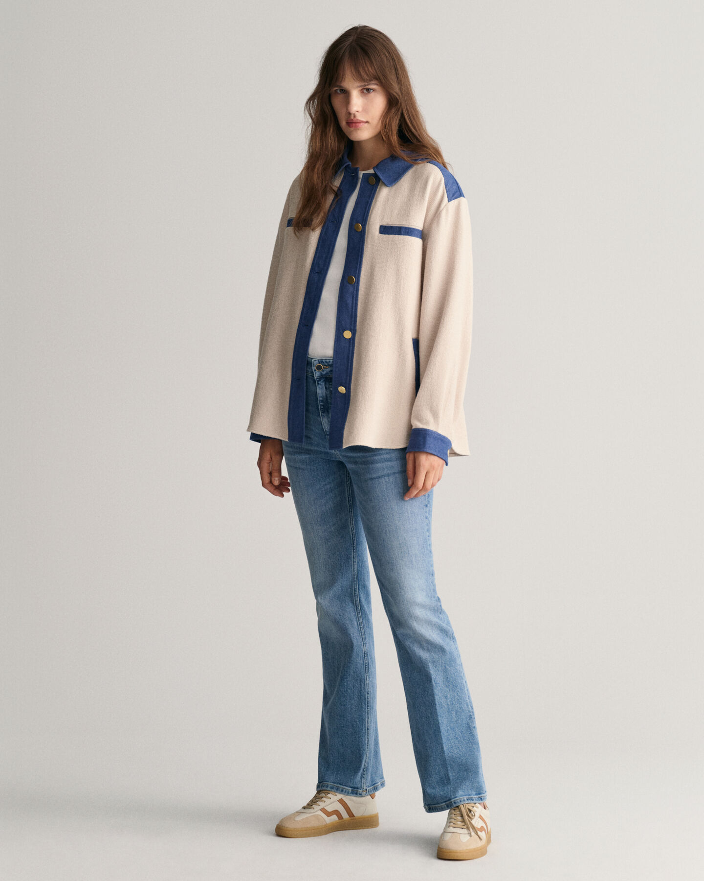 Surchemise texturée