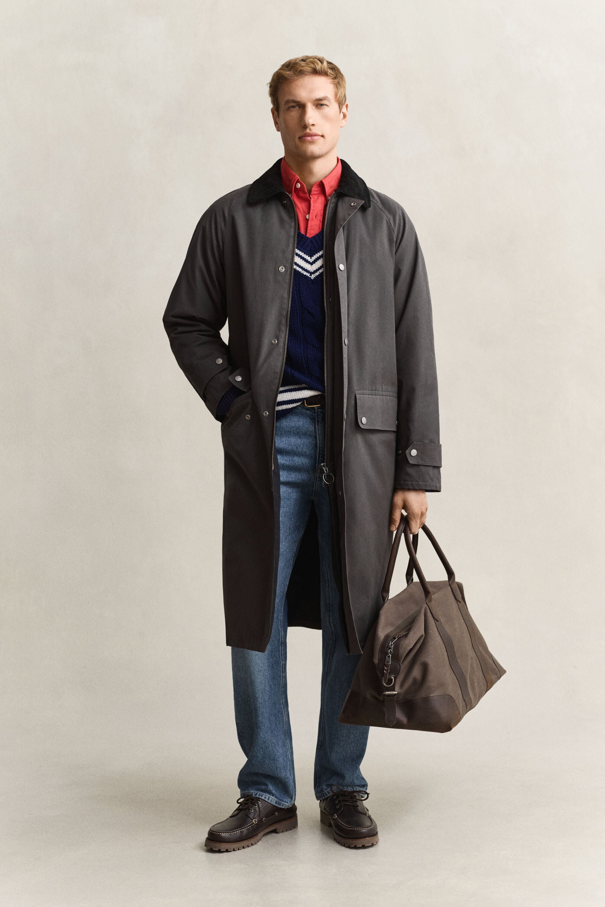Veste cavalière cirée