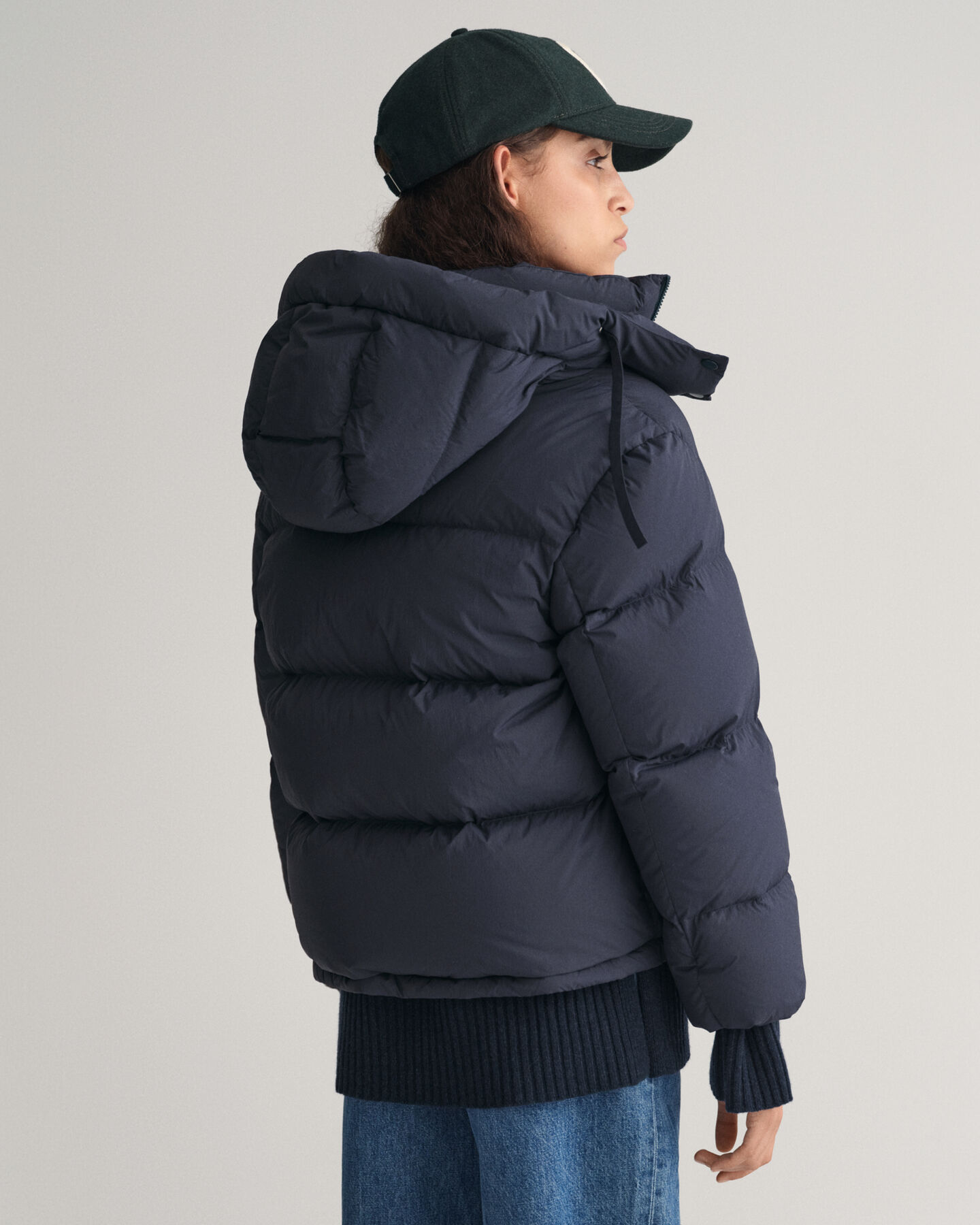 Doudoune courte en duvet