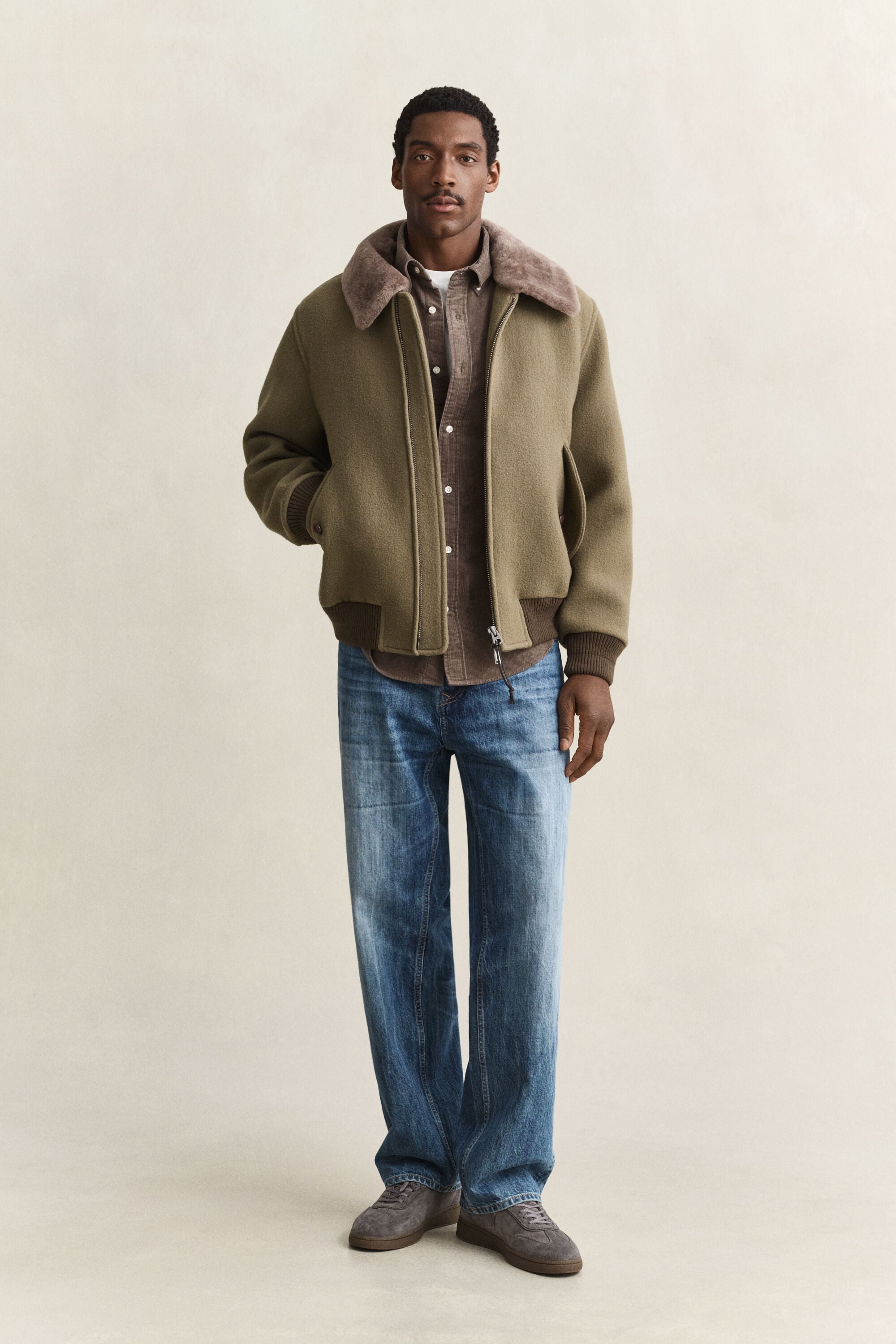 Corduroy hemd