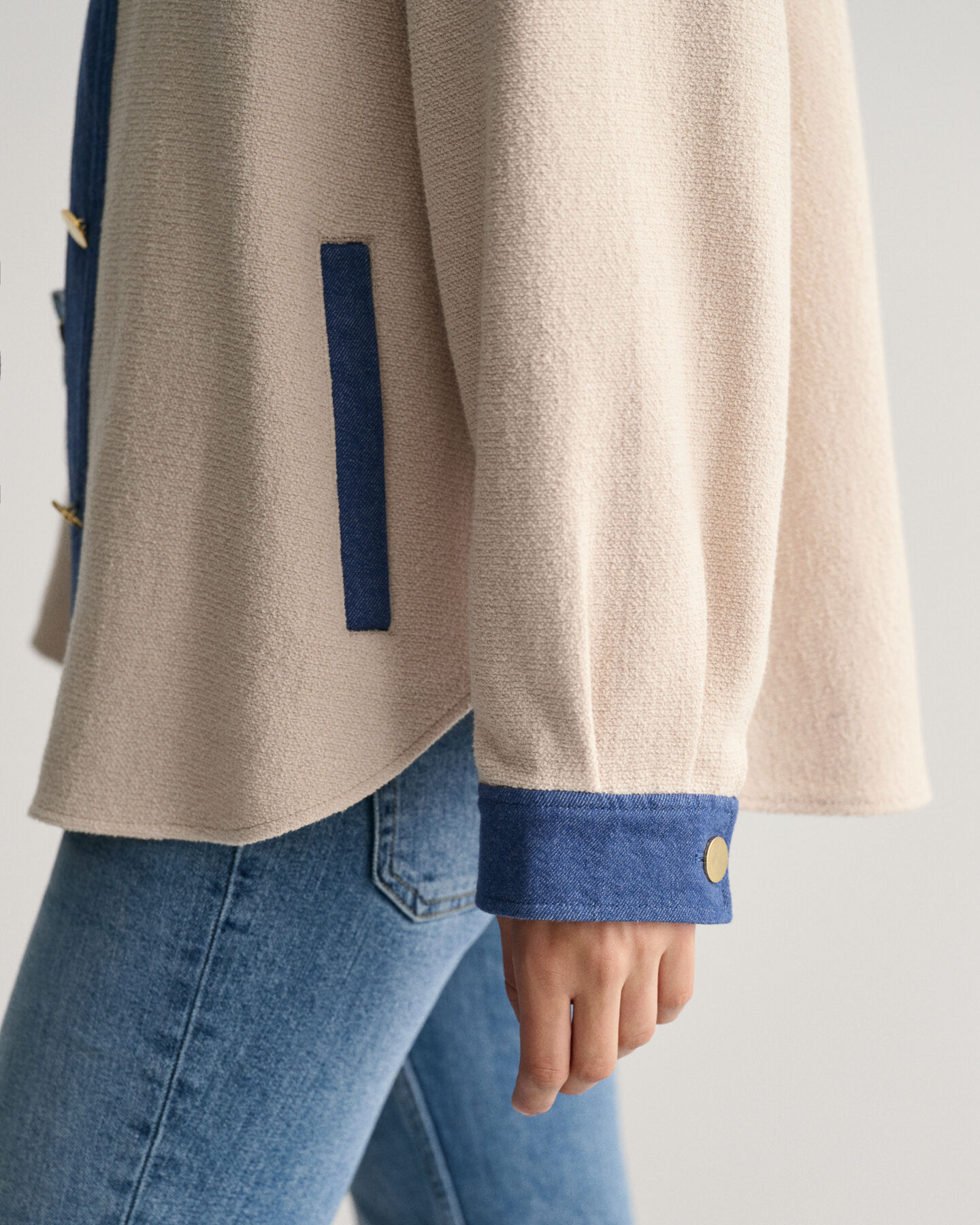 Surchemise texturée