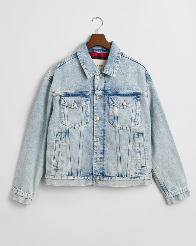 Veste trucker en denim