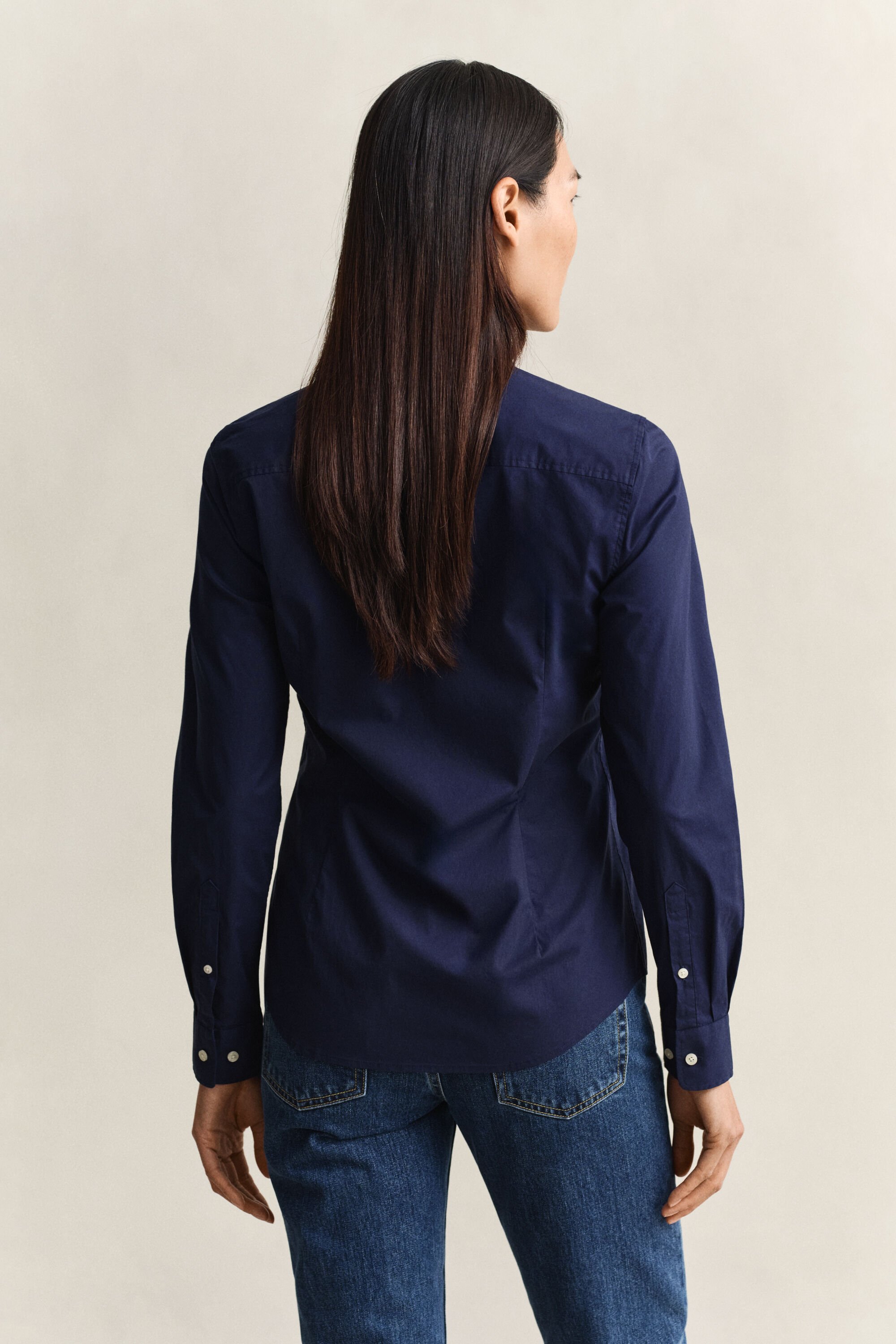 Slim Fit poplin overhemd