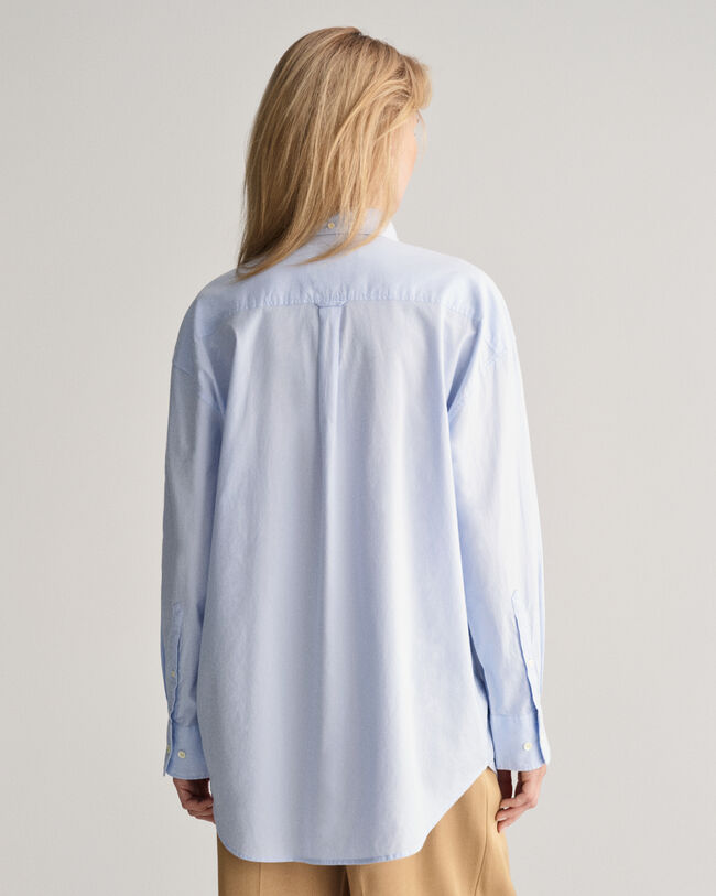 Oversized Fit Luxury Oxford-hemd