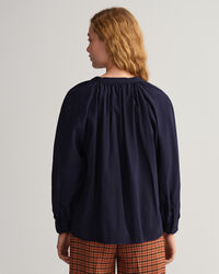 Chemisier à col droit