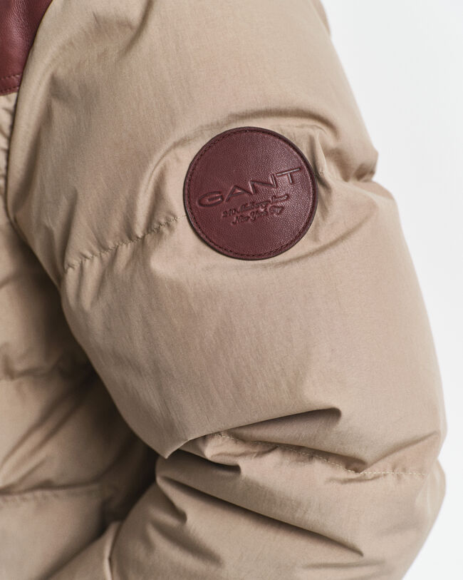 Parka en duvet d'oie et coton