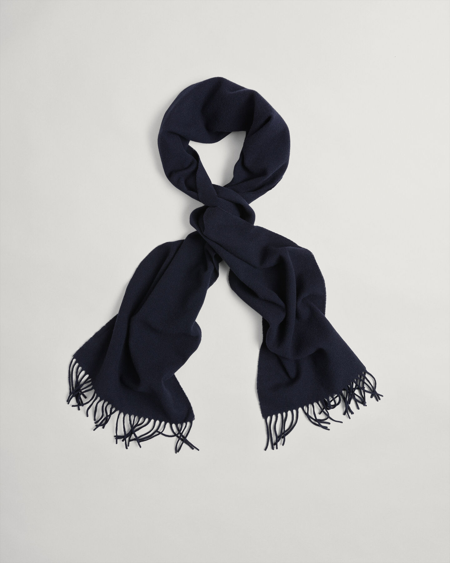 Écharpe en laine unie