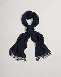 Écharpe en laine unie