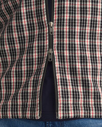 Relaxed Fit hemd van zware kwaliteit keperstof met ritssluiting