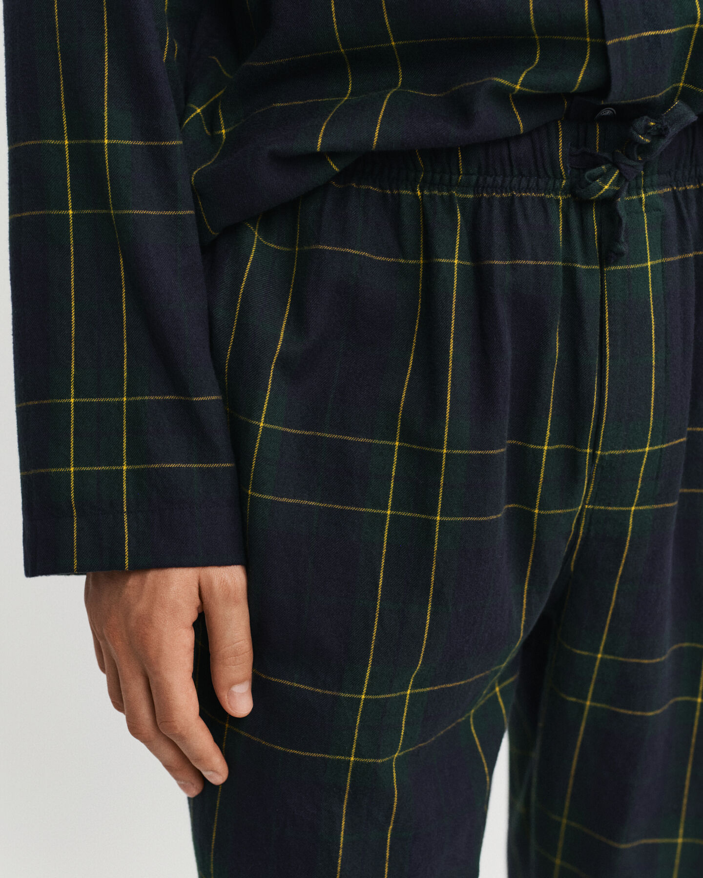 Cadeauset met geruite flanellen pyjama