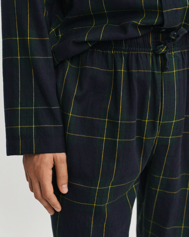 Cadeauset met geruite flanellen pyjama