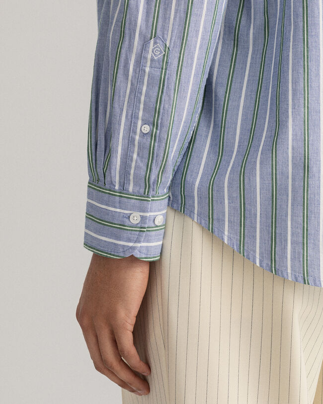 Relaxed Fit fil-&agrave;-fil hemd