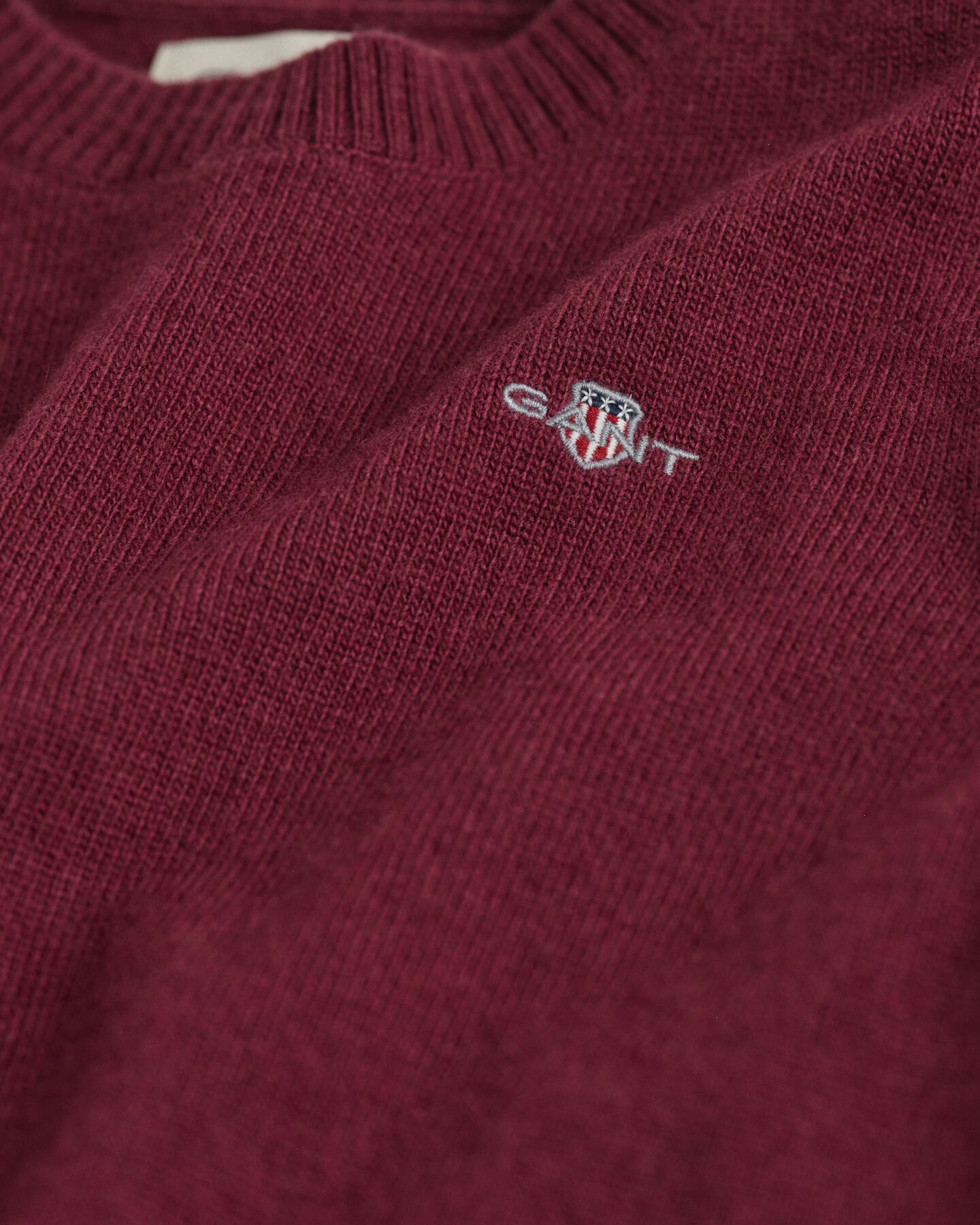 Pull ras du cou en laine d'agneau Kids