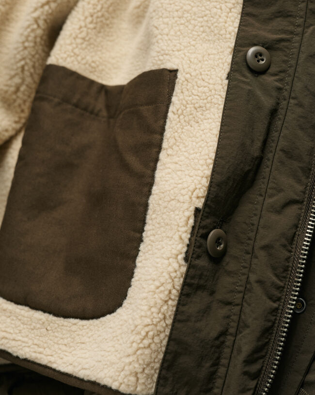 Parka en duvet 2-en-1