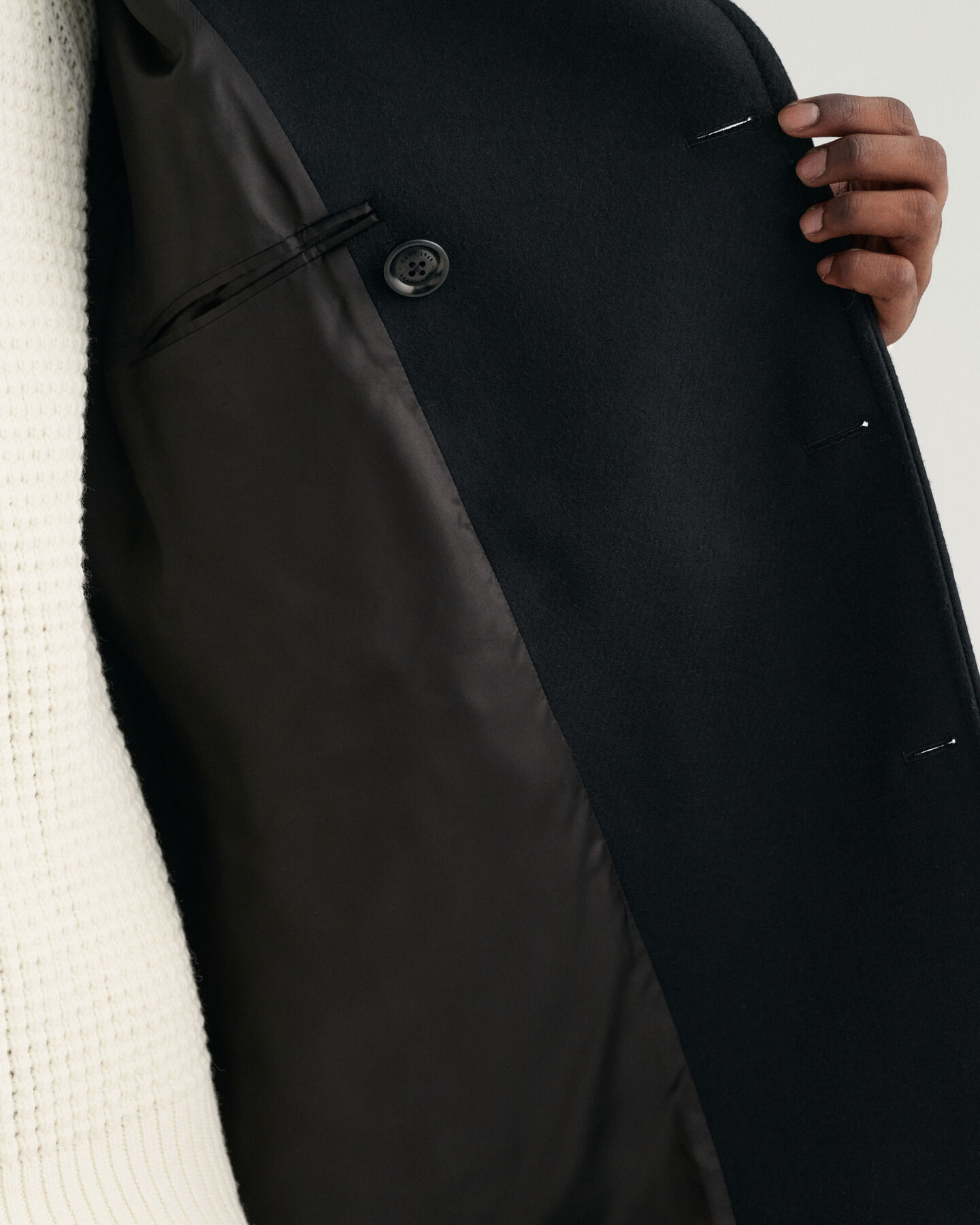 Oversized wollen jekker