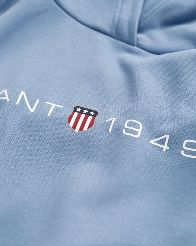 Archive Shield hoodie met print