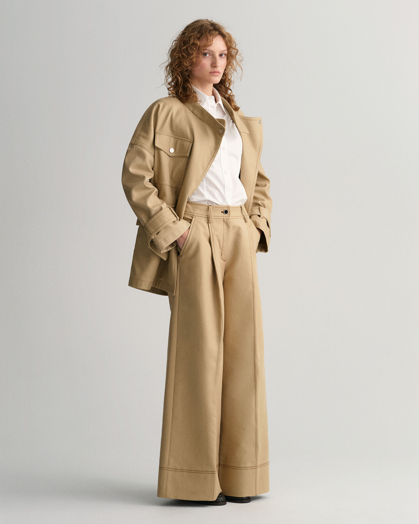 Chemise regular fit à pinces