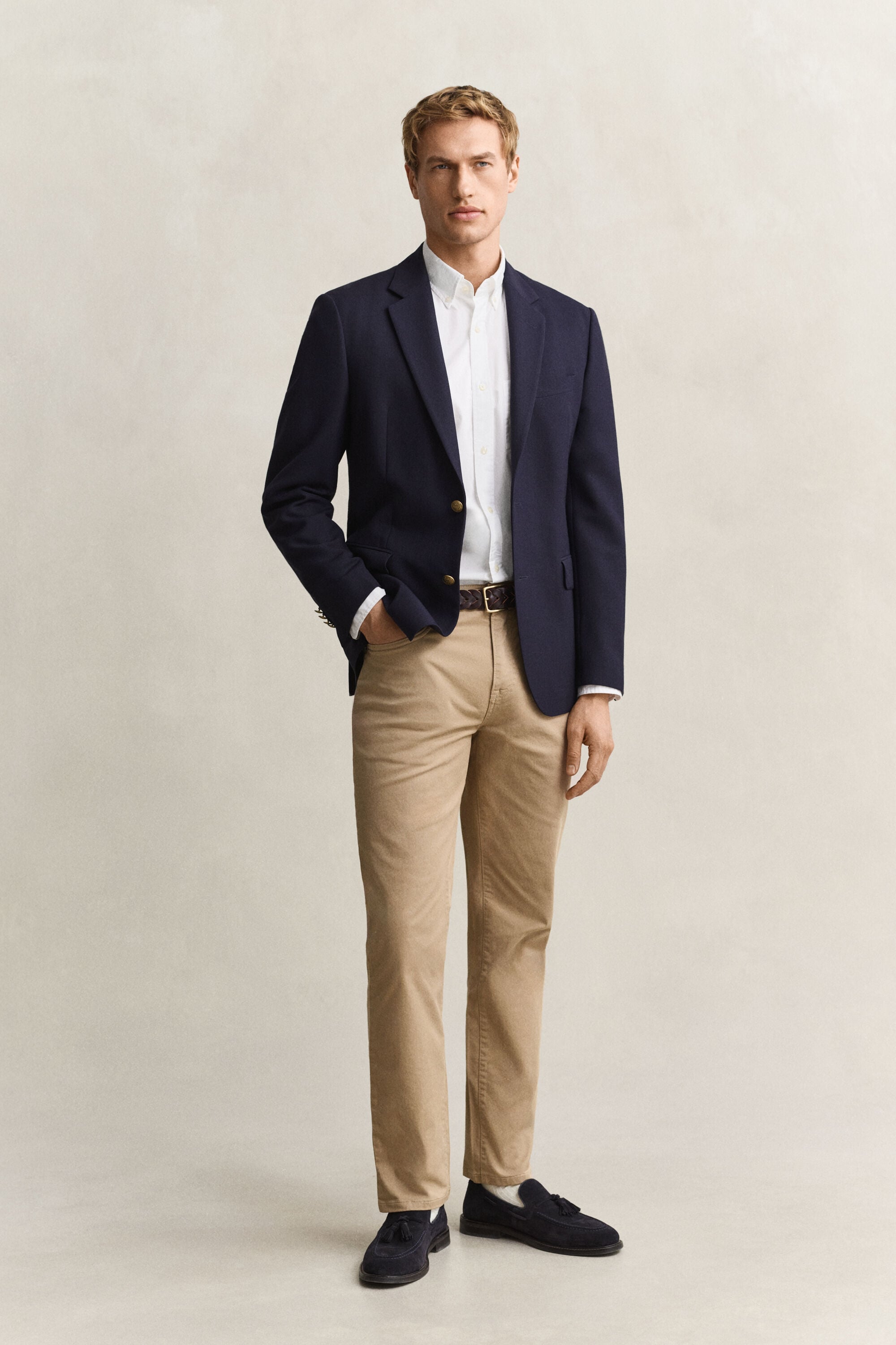 Classic Regular poplin hemd