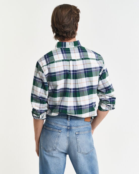 Regular Fit klassiek Oxford-hemd met ruitje