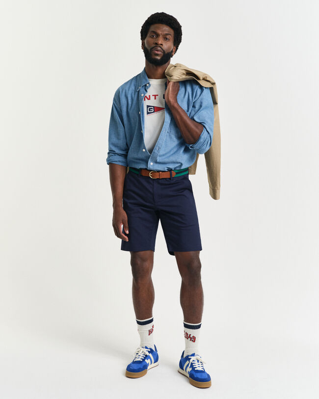 Short coupe slim sportif