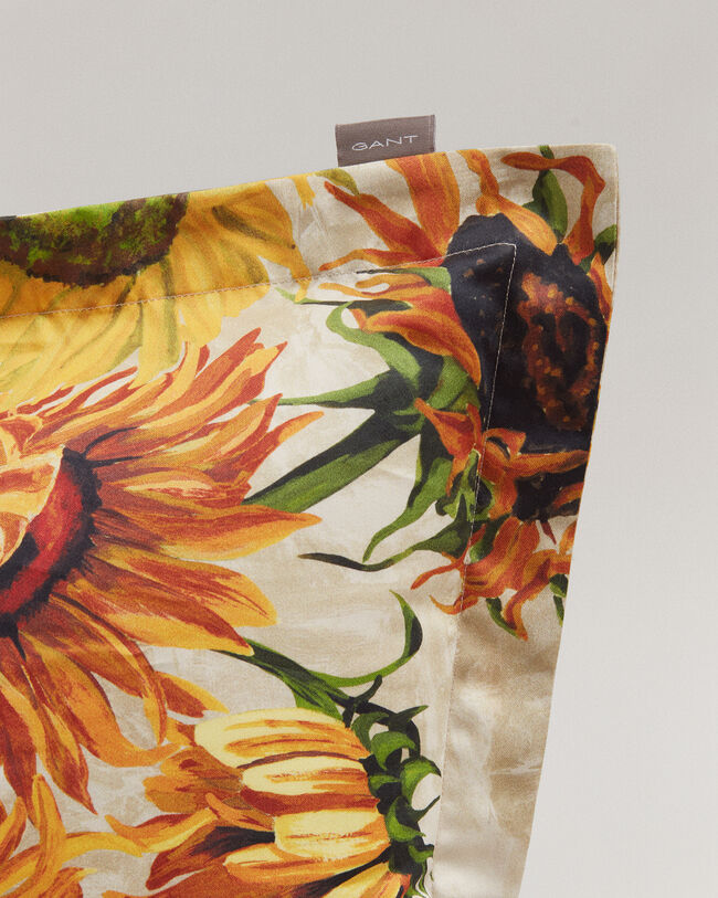 Kussensloop met Sunflower-print