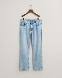 Jean loose fit à jambes larges