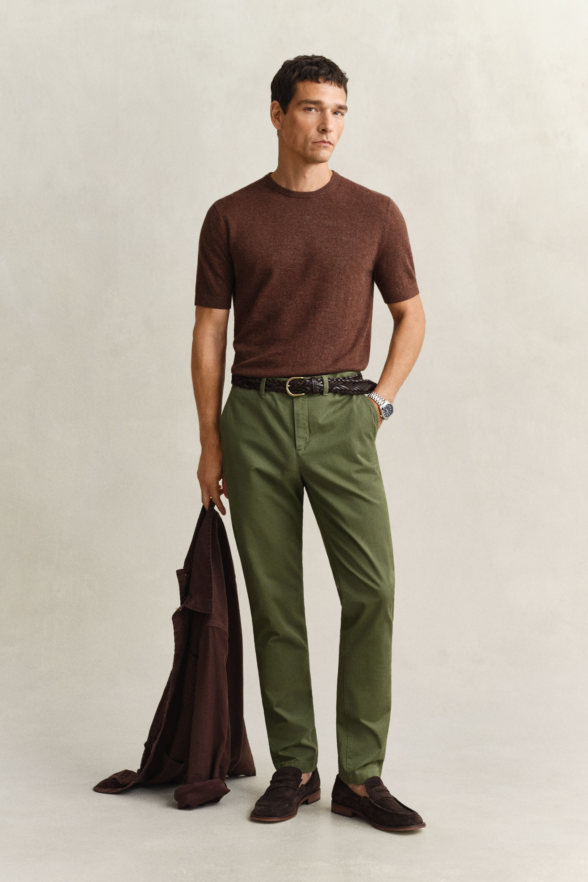 Pantalon chino coupe slim Classic