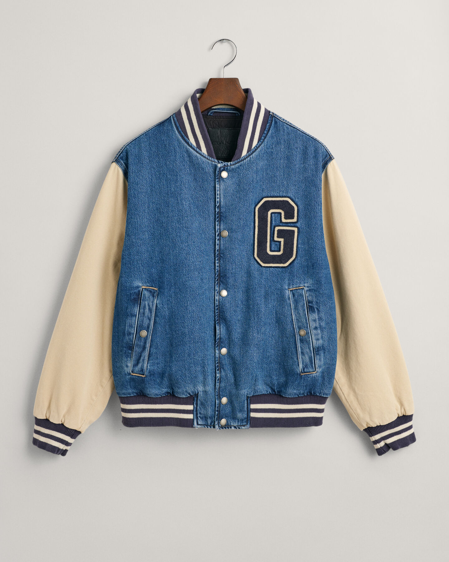 Veste en denim Varsity