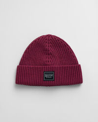 Bonnet en coton côtelé