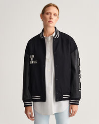 Veste ultra-ample GANT Varsity Jacket