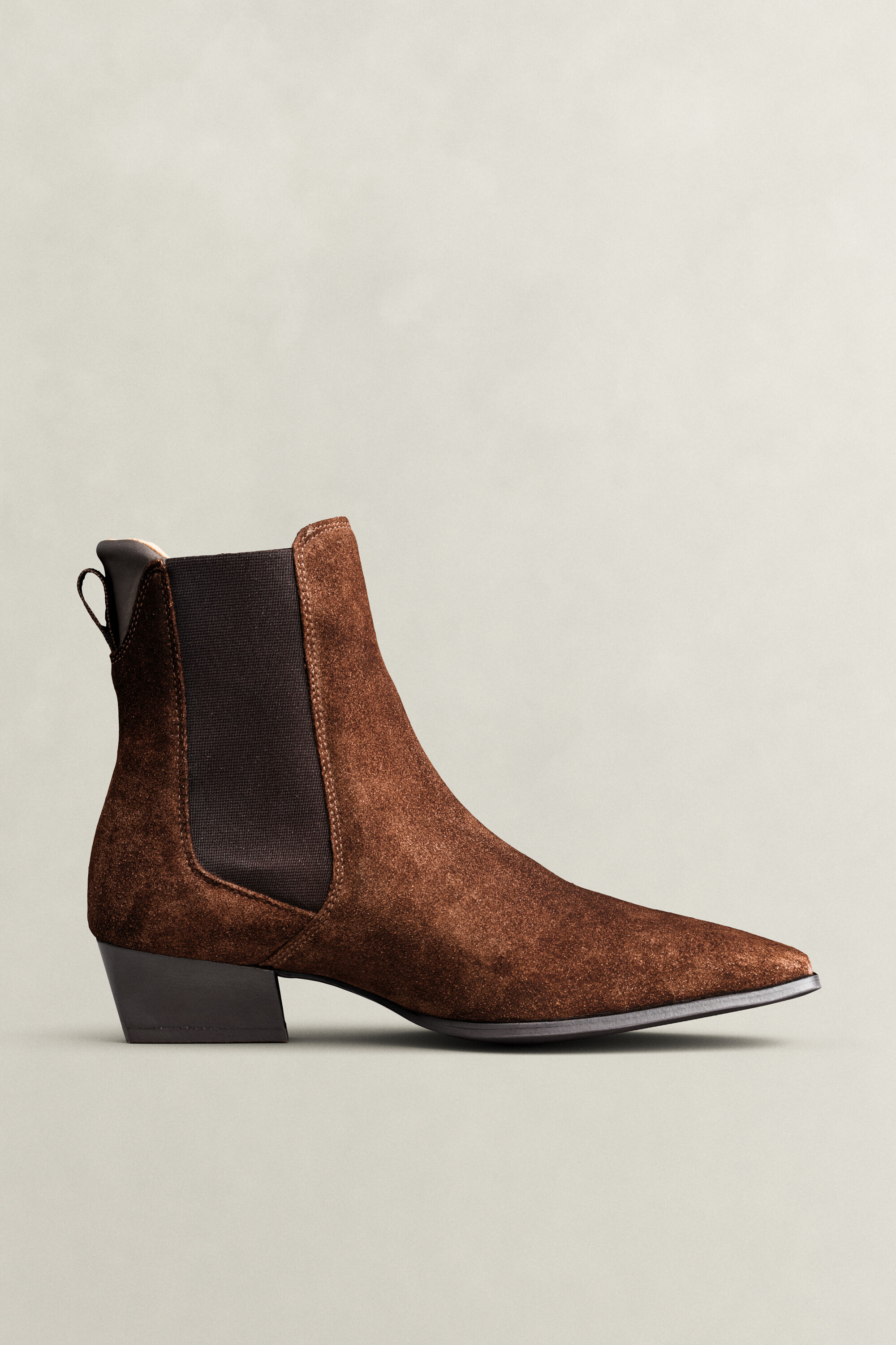 Bottines Chelsea en daim Bassotte