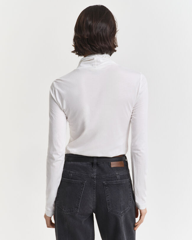 Haut col roulé en coton léger