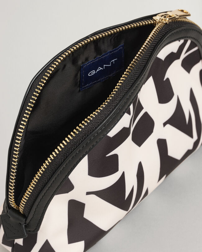 Make-uptasje met print