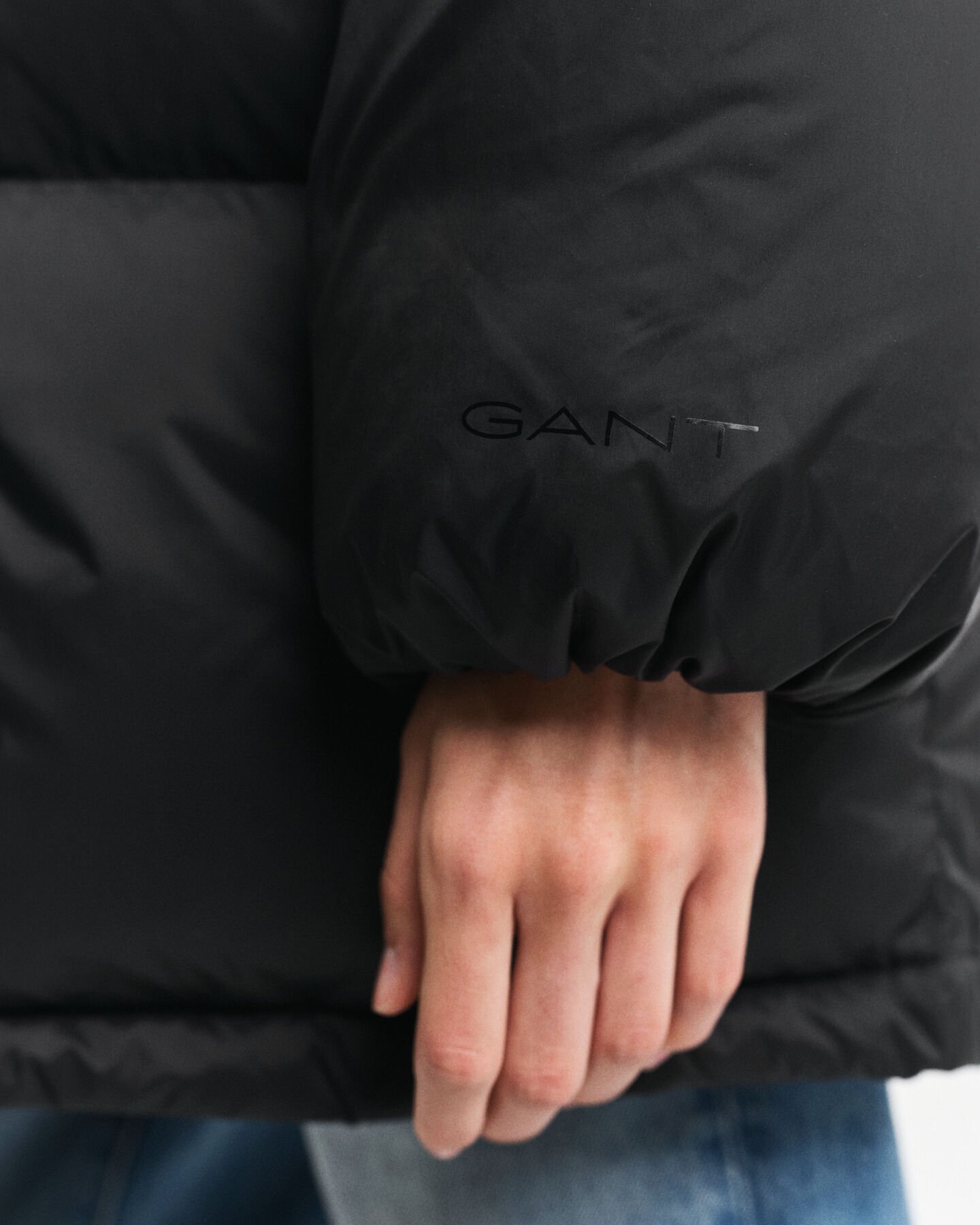 Doudoune mi-longue en duvet