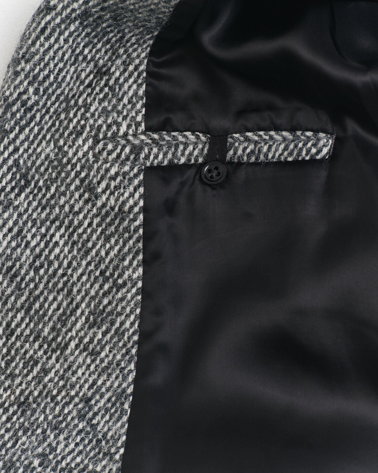 Manteau en tweed de laine