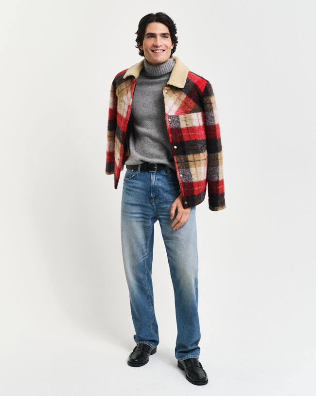 Pull col roulé en cachemire