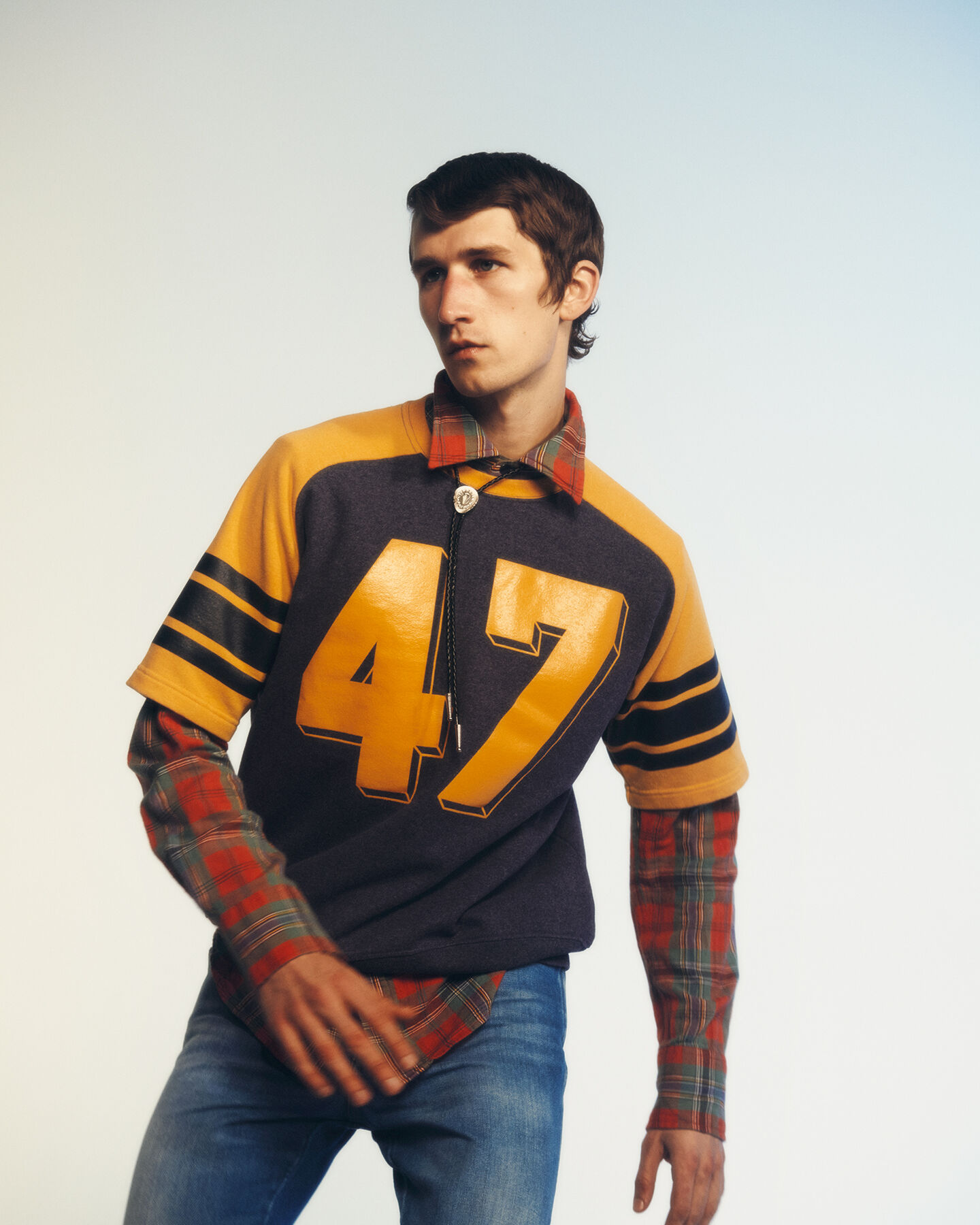 Wrangler x GANT Regular Fit Western shirt met Schotse ruit