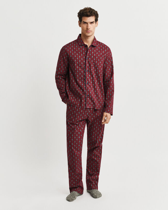 Coffret cadeau pyjama à imprimé cachemire