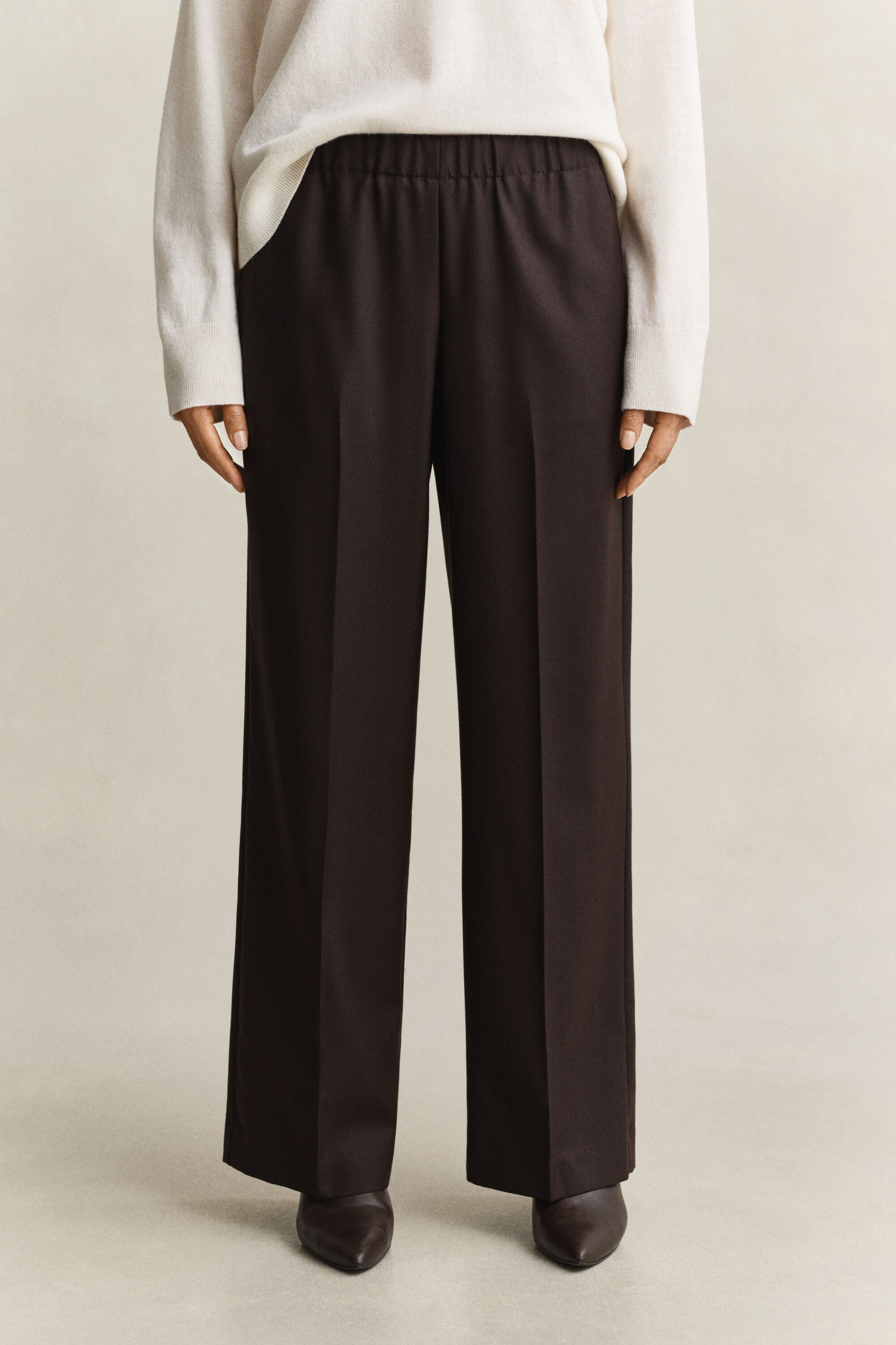 Broek van wolmix