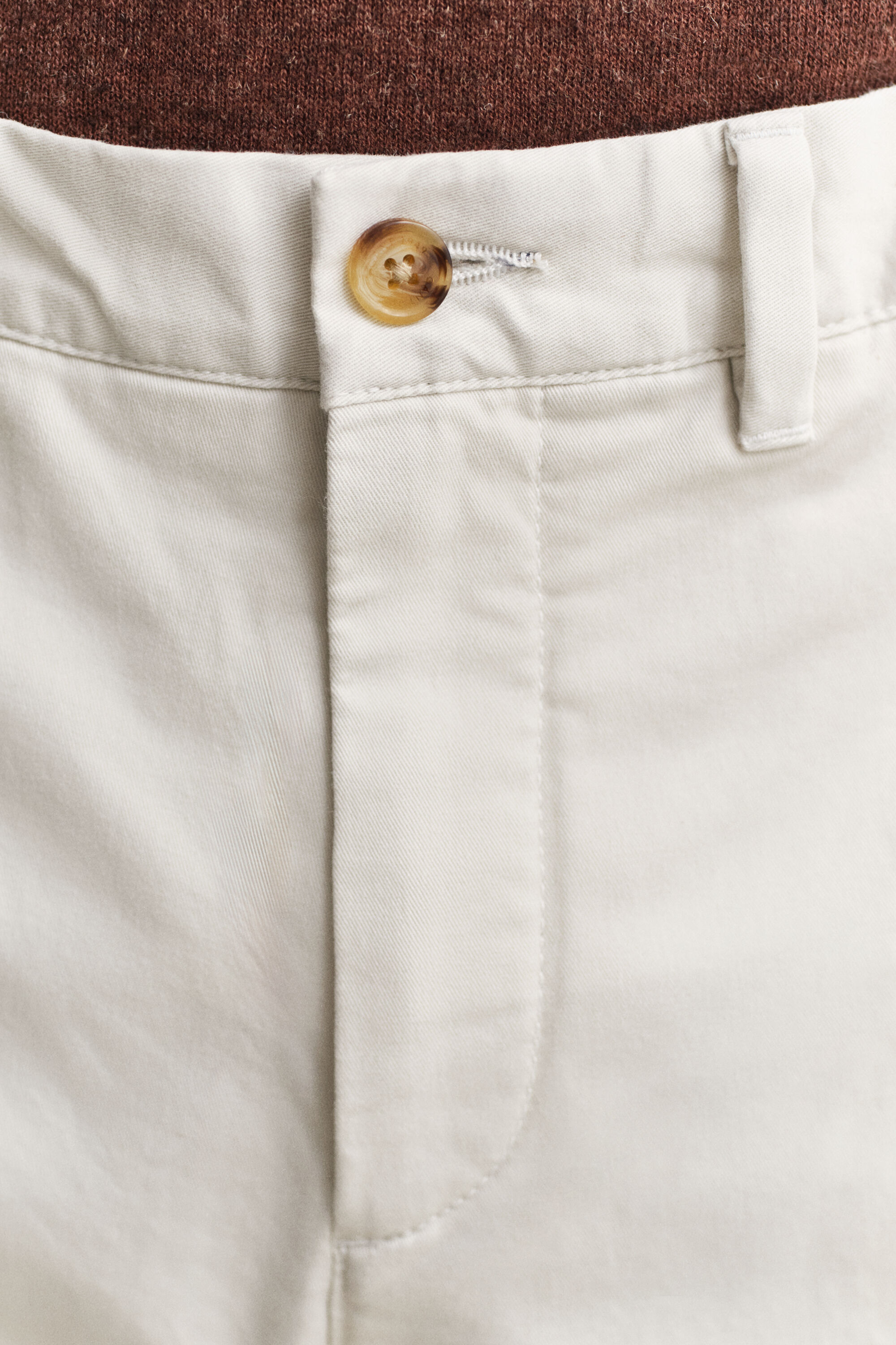 Klassieke chino met normale pasvorm