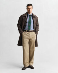 Chemise coupe regular en popeline à rayures classique