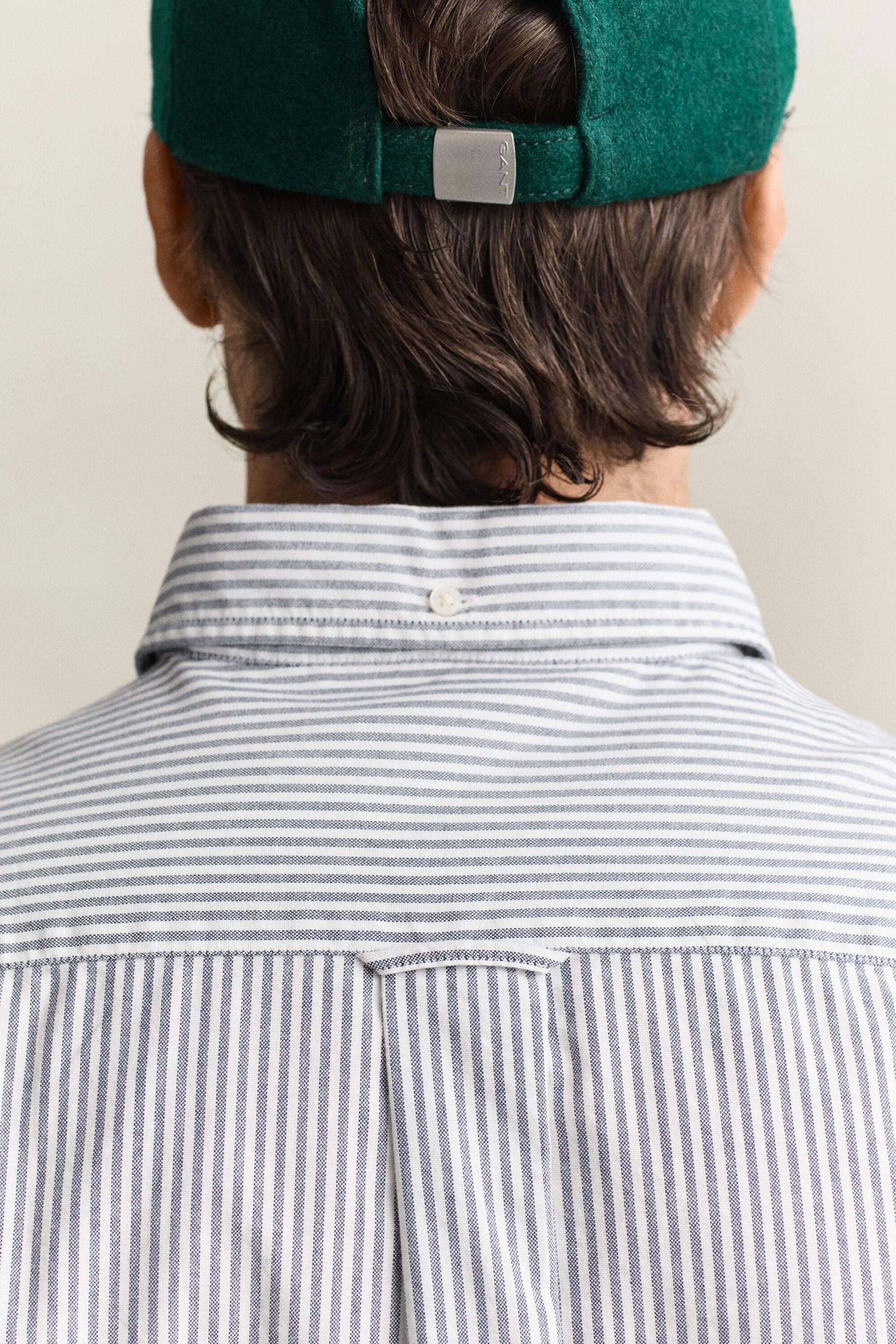 Classic Regular gestreept Oxford-hemd